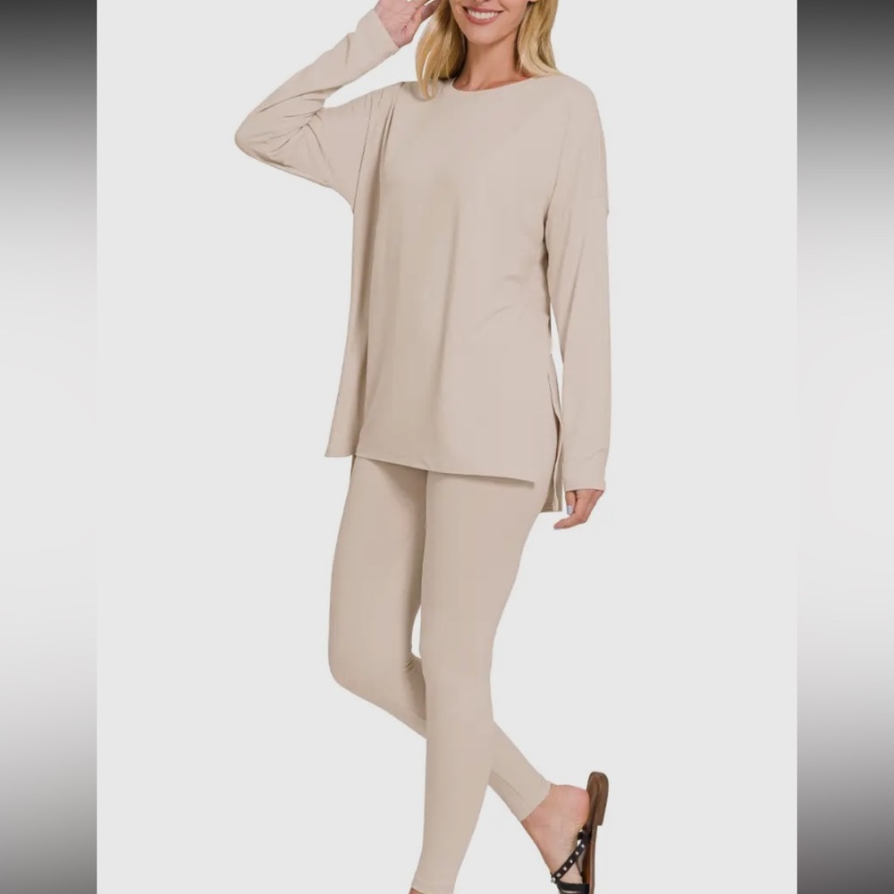 Long sleeve loungewear set